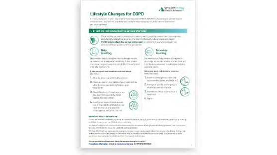 Lifestyle Changes for COPD 